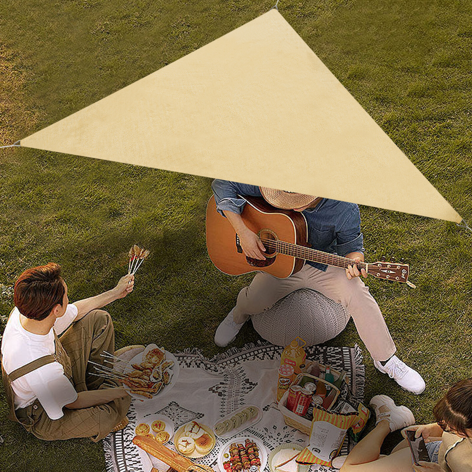 Waterproof Sun Shade Sail Patio Awning Outdoor Garden Pool Sun Canopy Shelter