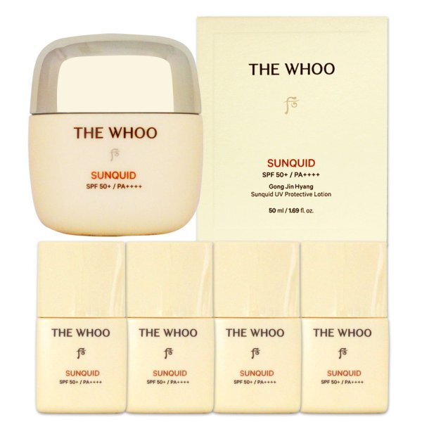 The History of Whoo Gong Jin Hyang Sunquid UV Protective Lotion 50mL Special SET