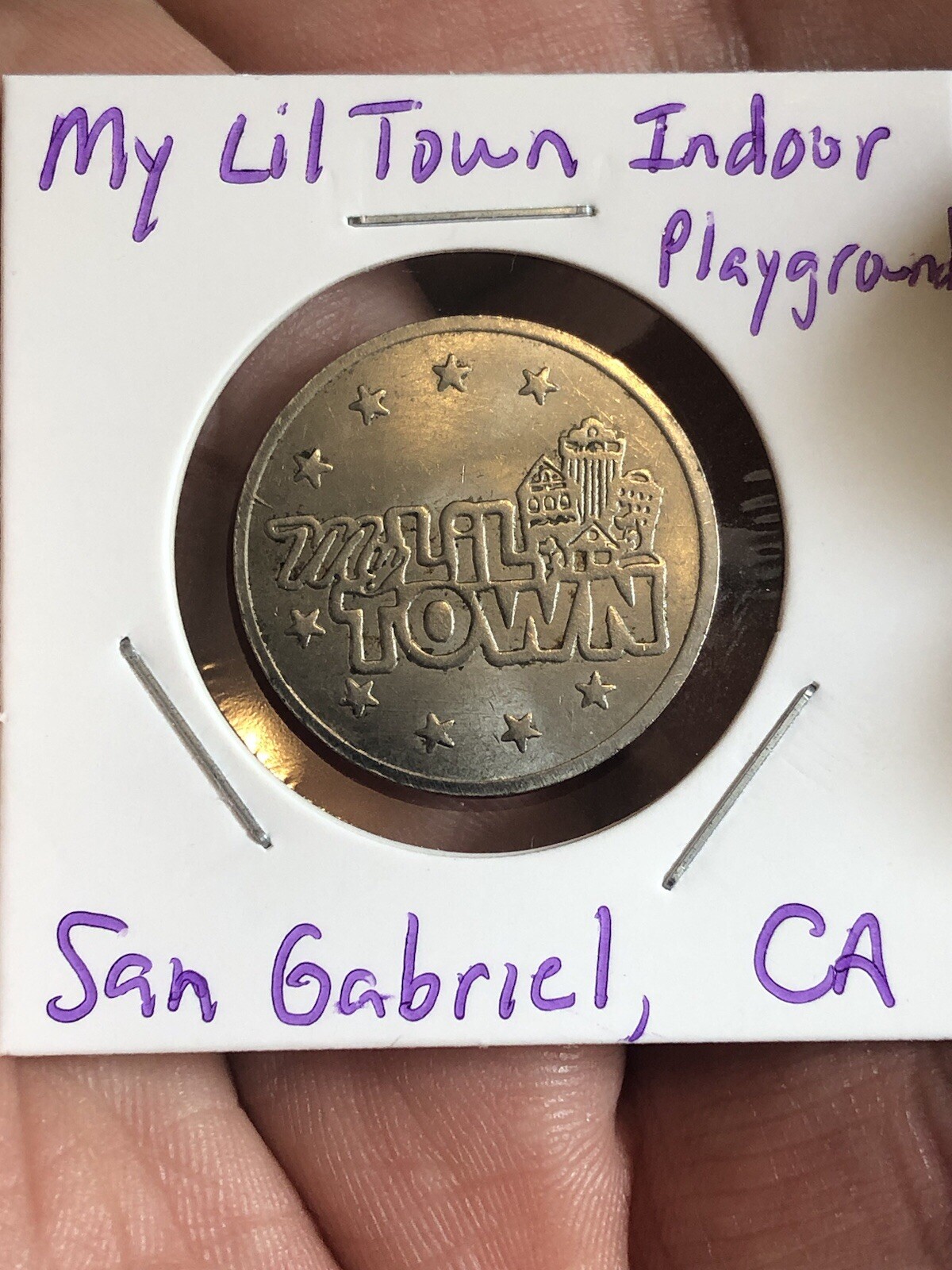 Advertisement Token - My Lil Town - San Gabriel, California