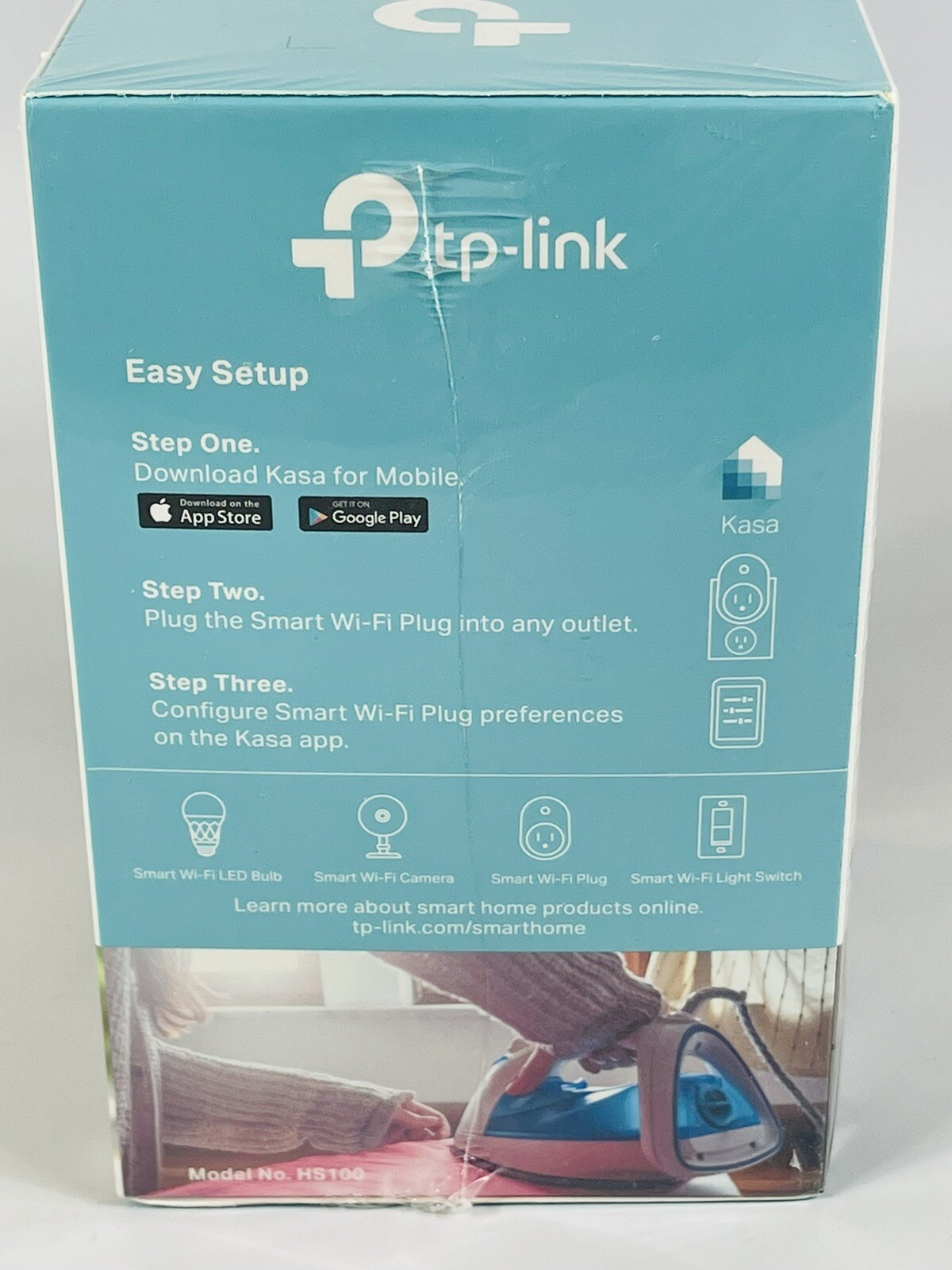 NEW TP-LINK HS100 Voice Control Remote Access Wi-Fi Smart Plug SEALED