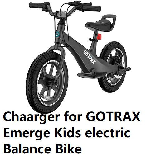 🔥ac adapter battery Charger for GOTRAX  V14 Kids Electric Balance Bike🔥