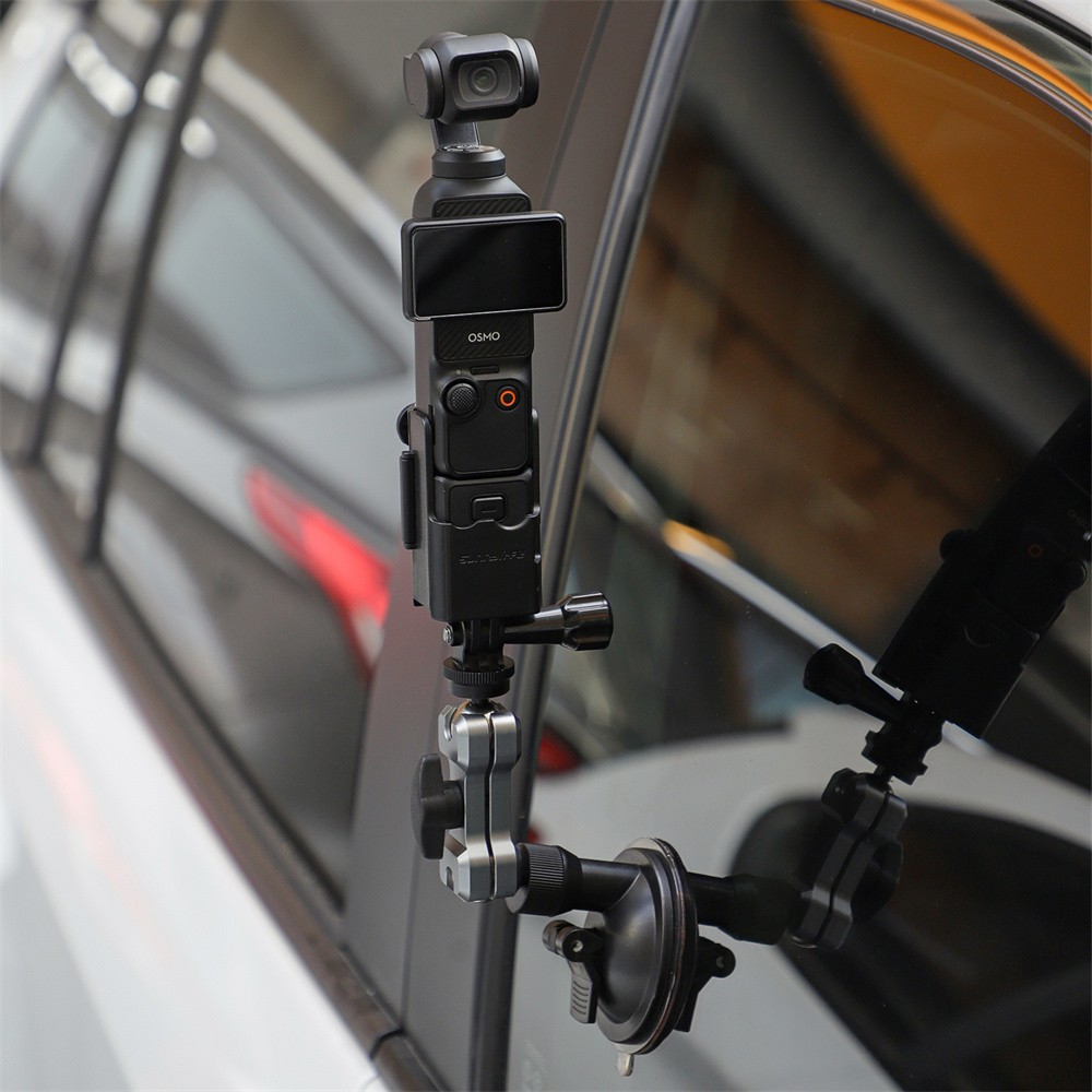 Foldable Expansion Dual Hooks Adapter Protective Case Brackets for DJI Pocket 3