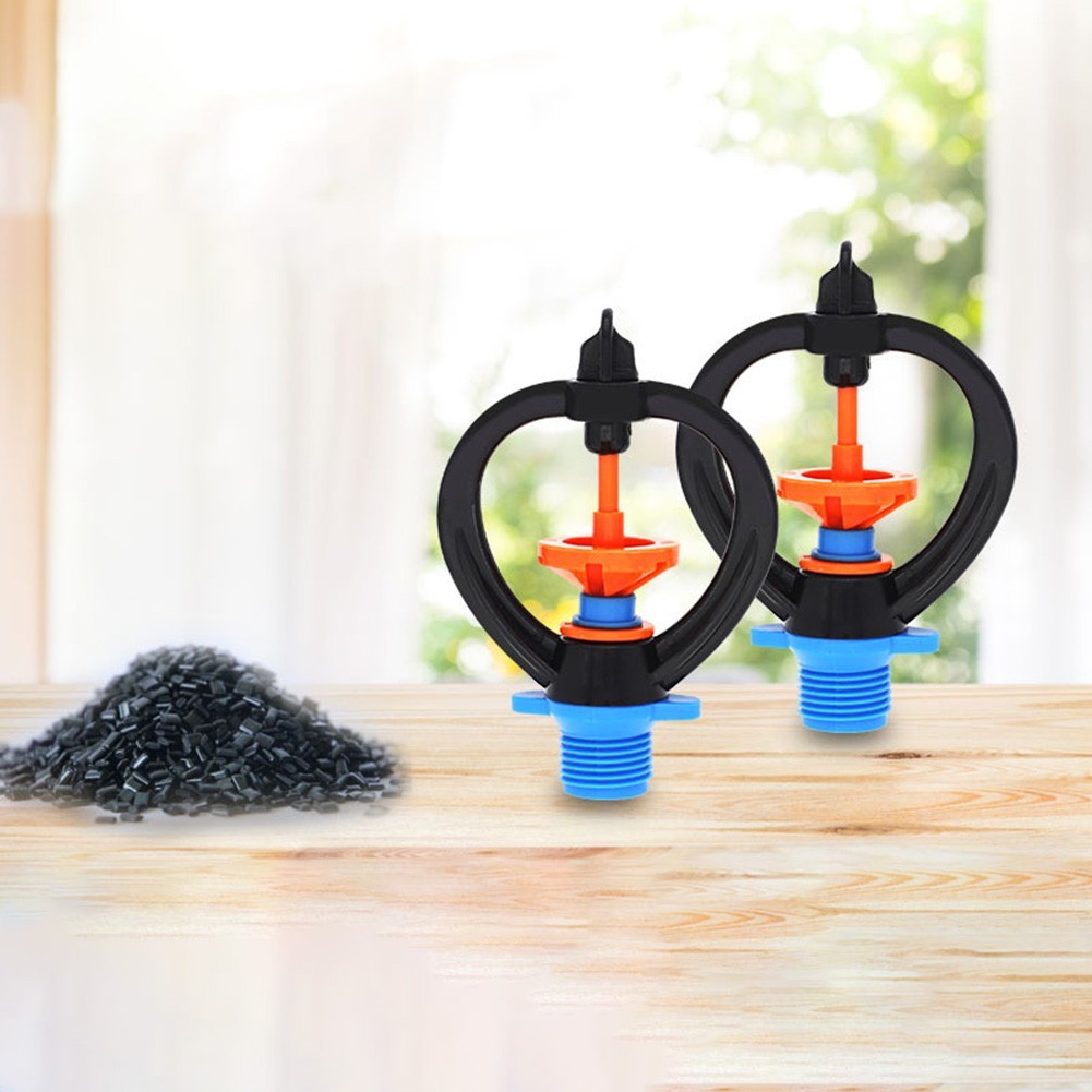 Efficient Irrigation Nozzles with Adjustable Coverage Radius for Gardens