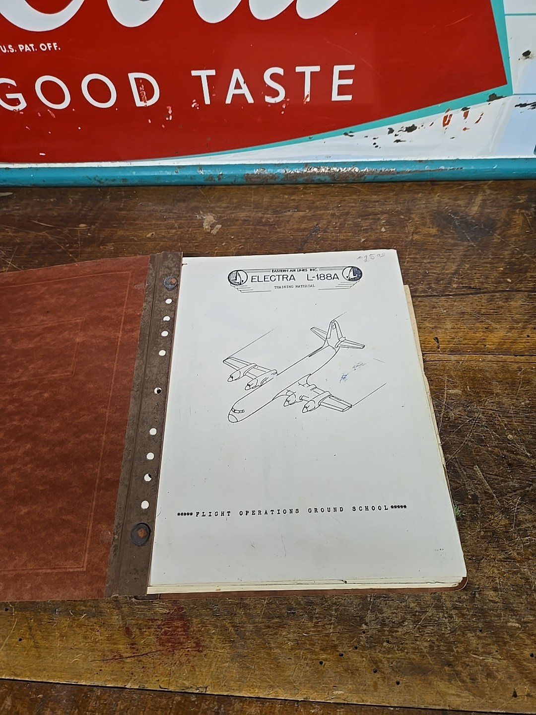 L-188 Electra Flight Manual Eastern Airlines Training Material