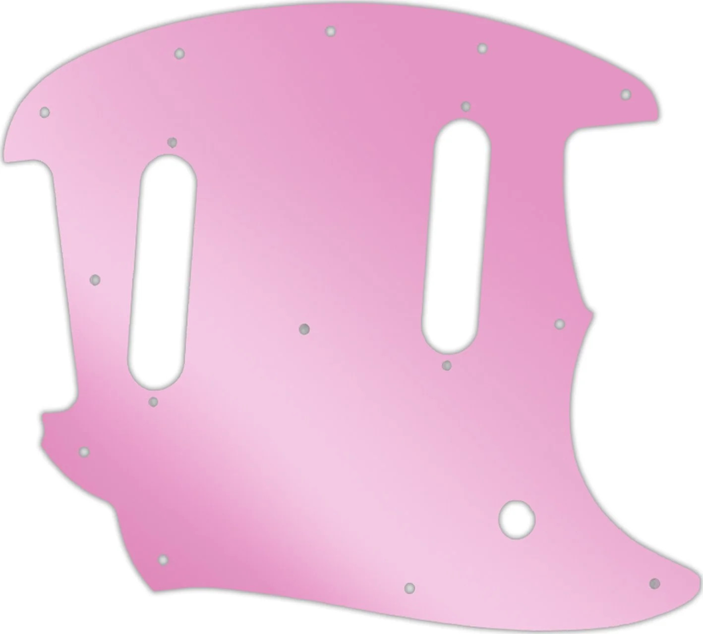WD Custom Pickguard For Fender 2017-Present Classic Style Mustang #10P Pink M...