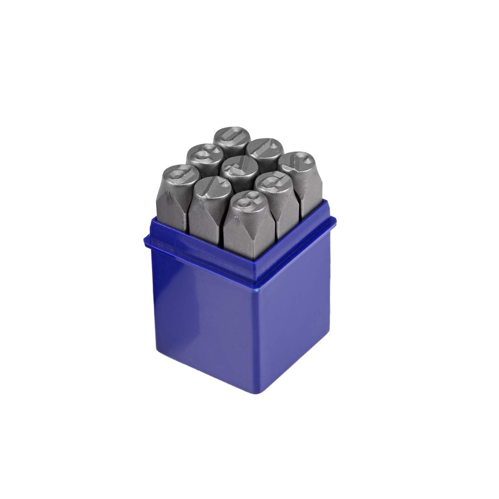 uxcell Number Metal Stamp Set, 3/8" 10mm, Digital 0 to 9, Numbe... FAST USA SHIP