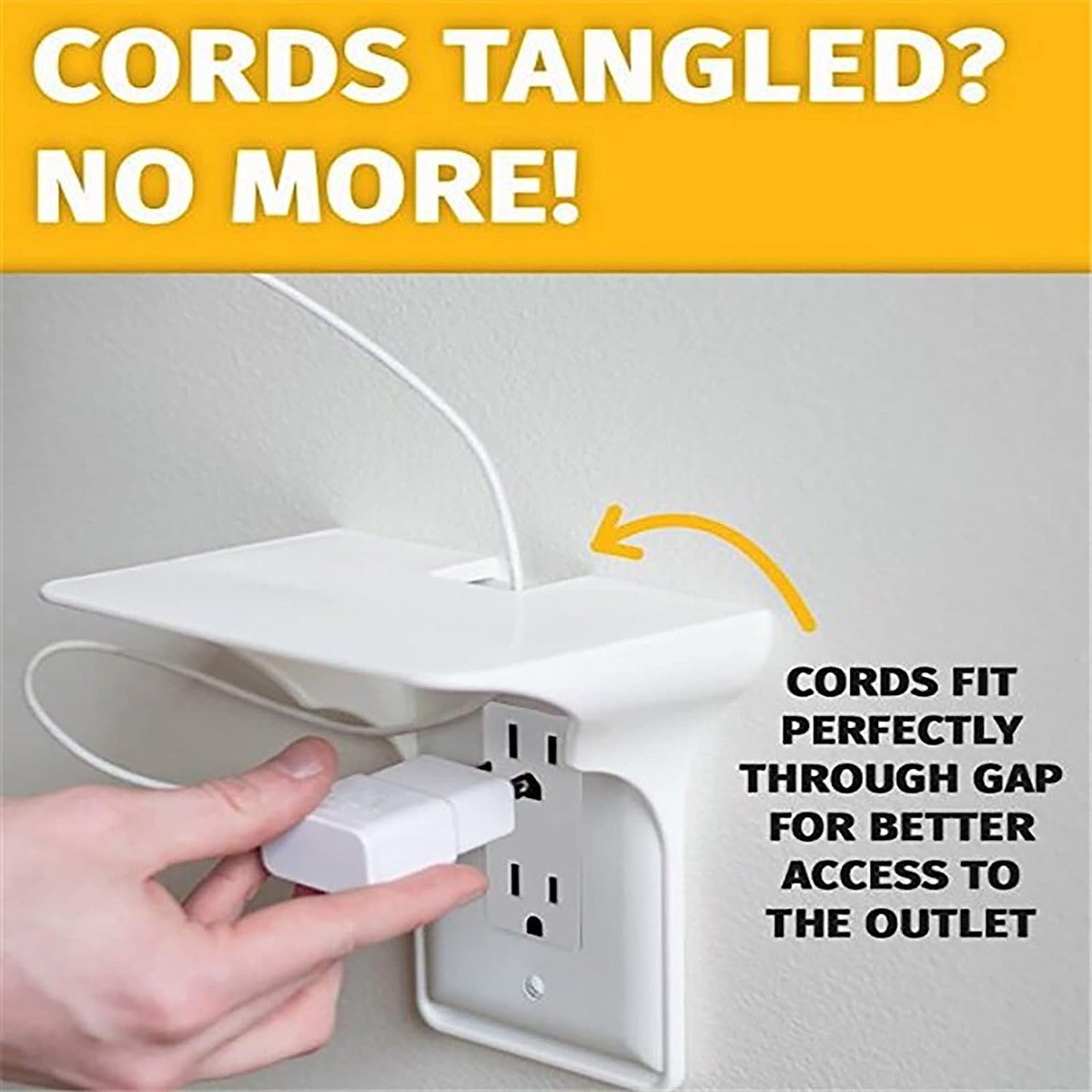 1pc Outlet Shelf Wall Holder 150G