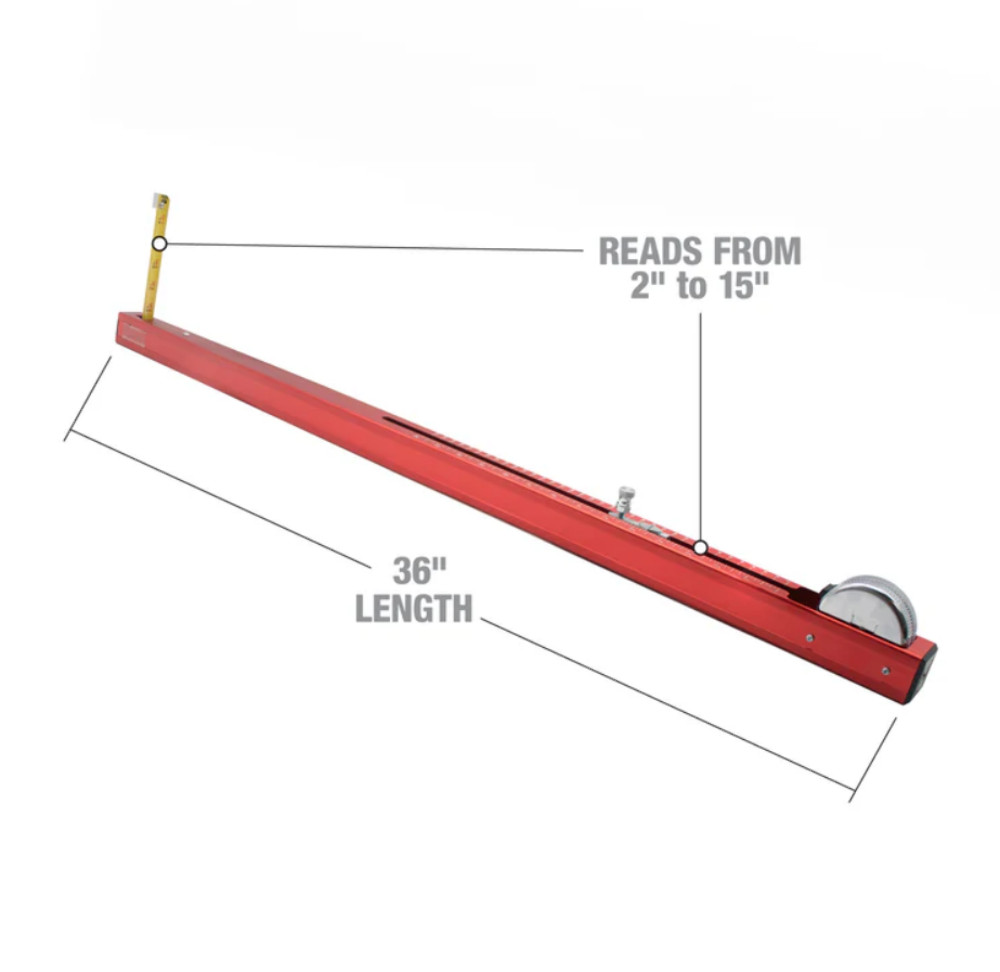 Longacre 78325 Chassis Height Measurement Tool - Long