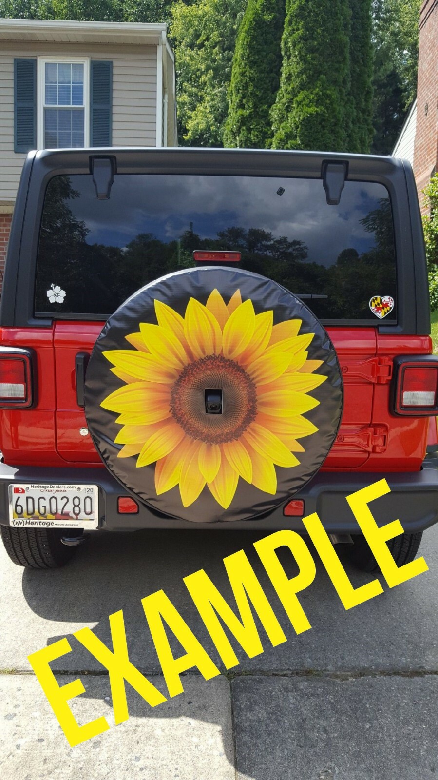 Wolf, Pups, Eagle Spare Tire Cover -Add tire size in NOTES during checkout