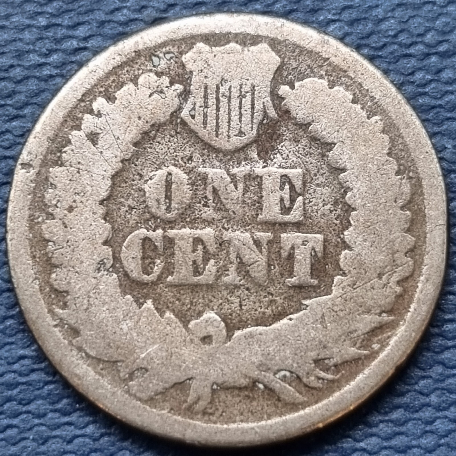 1863 Indian Head Cent 1c Circulated #66110
