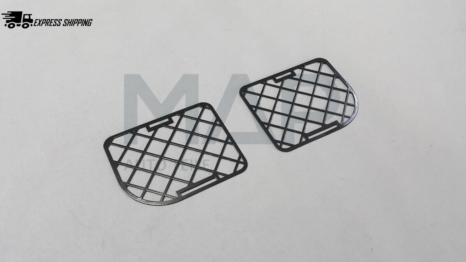 2 x BMW 3 Series E36 1990-1998 M3 Bumper Air Vent Grille Set R- L  (Metal)
