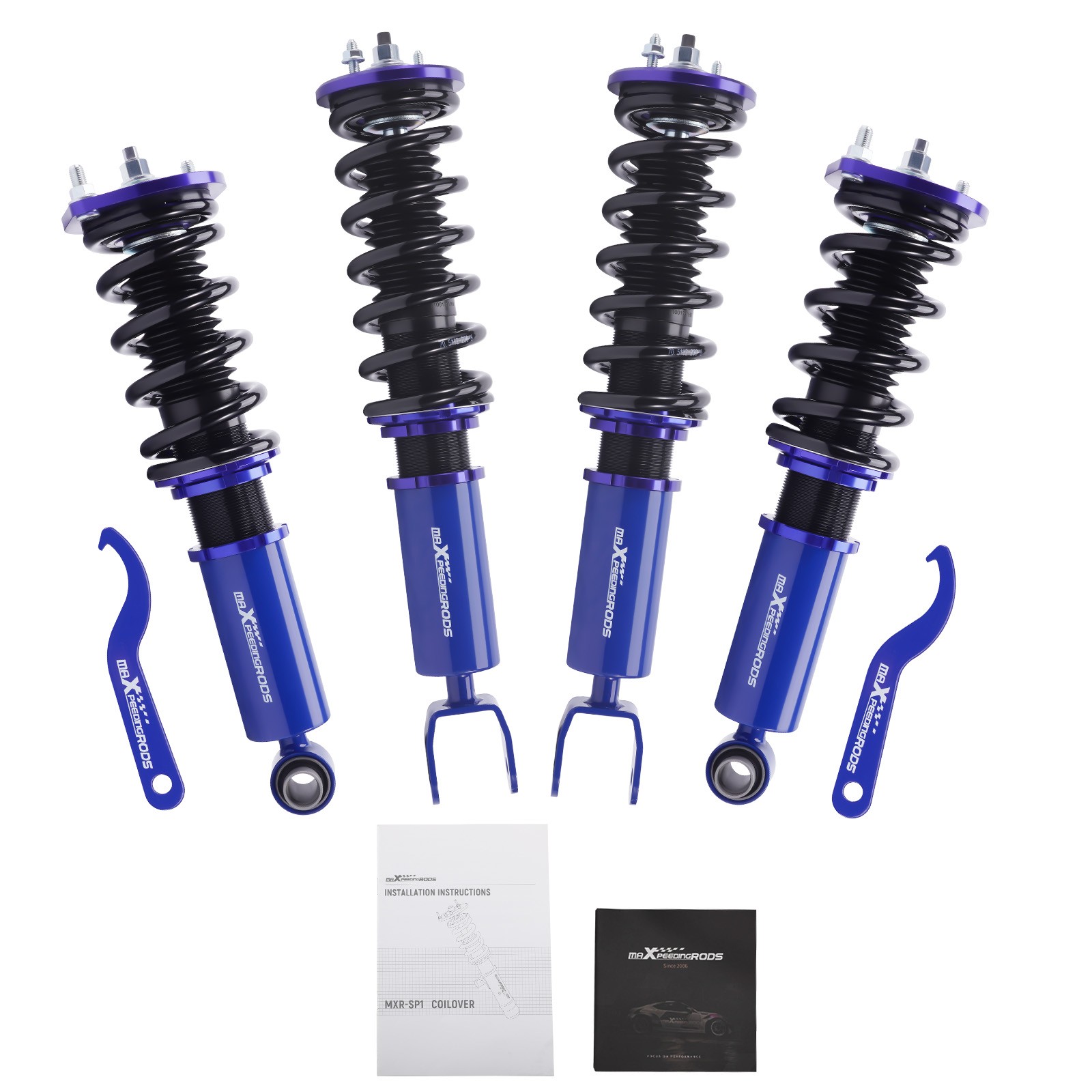 Full Coilovers Shocks For Nissan Fairldy 300ZX Z32 Turbo 90-96 Adj.Height