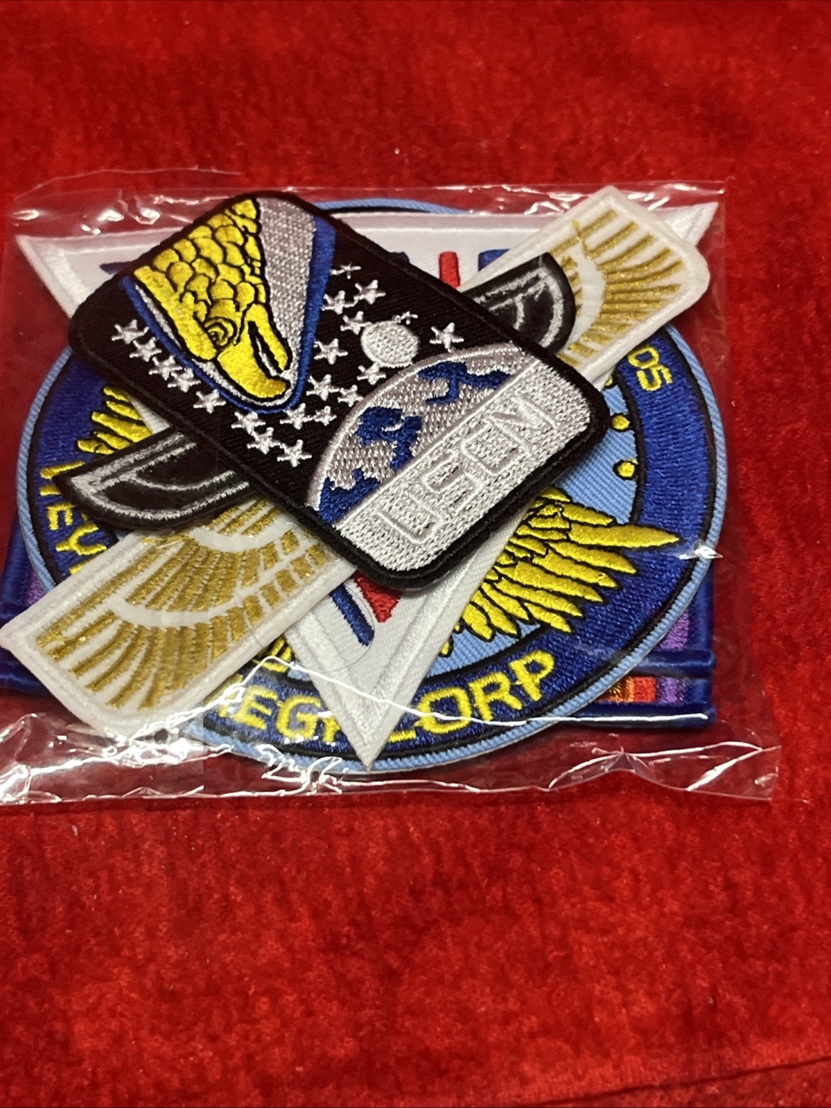 USCCC NOSTROMO ALIEN FLAT BILL CUSTOM EMBLEMS (h10)