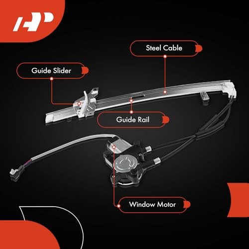 Power Window Regulator with Motor Compatible with Kia Front Passenger (RH)