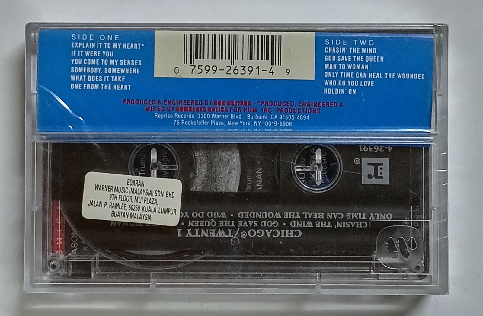 Chicago Twenty 1 21 Reprise/WEA Malaysia Cassette Brand New Sealed