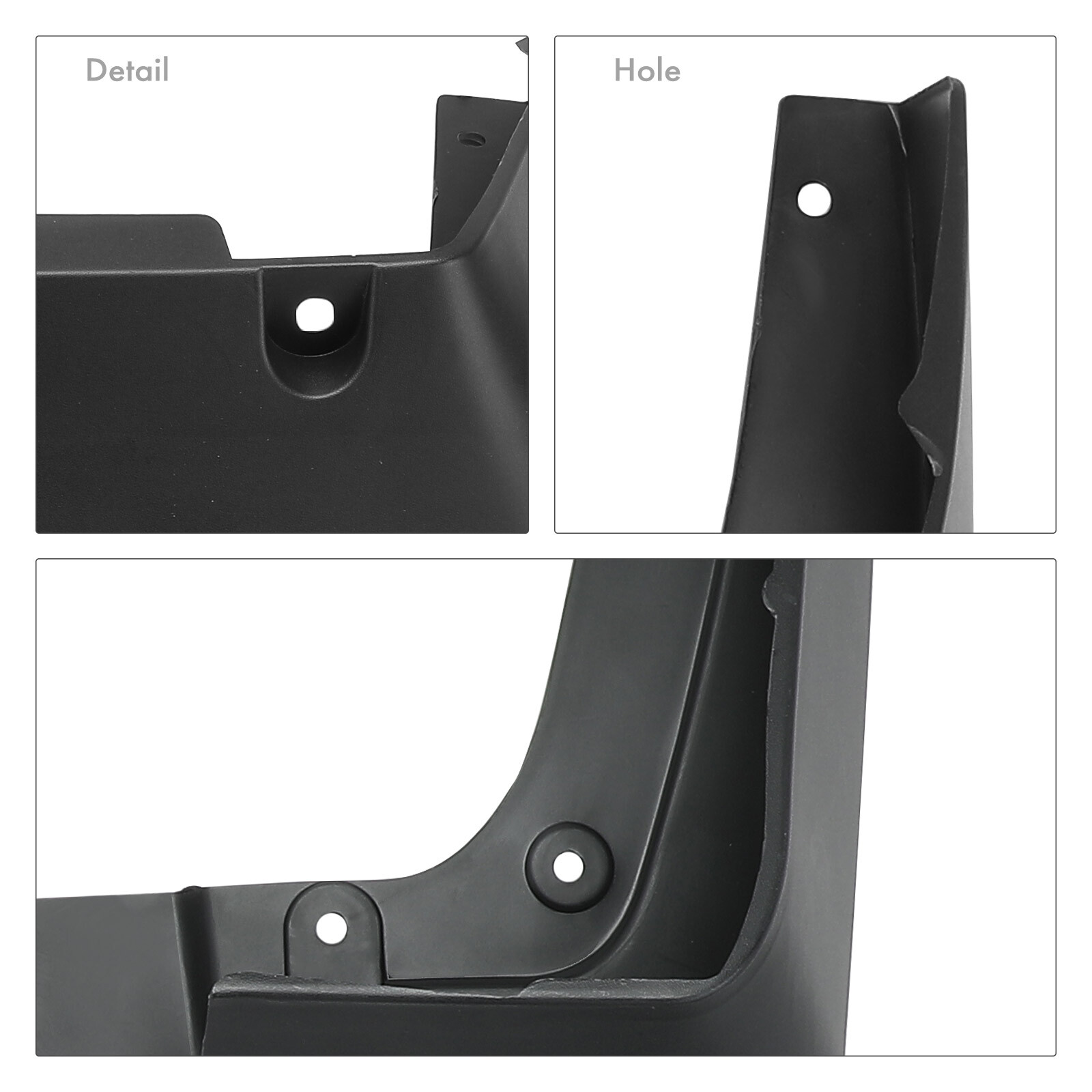 4pcs Front & Rear Mud Flaps Splash Guards Mudguards For 14-18 Subaru Forester
