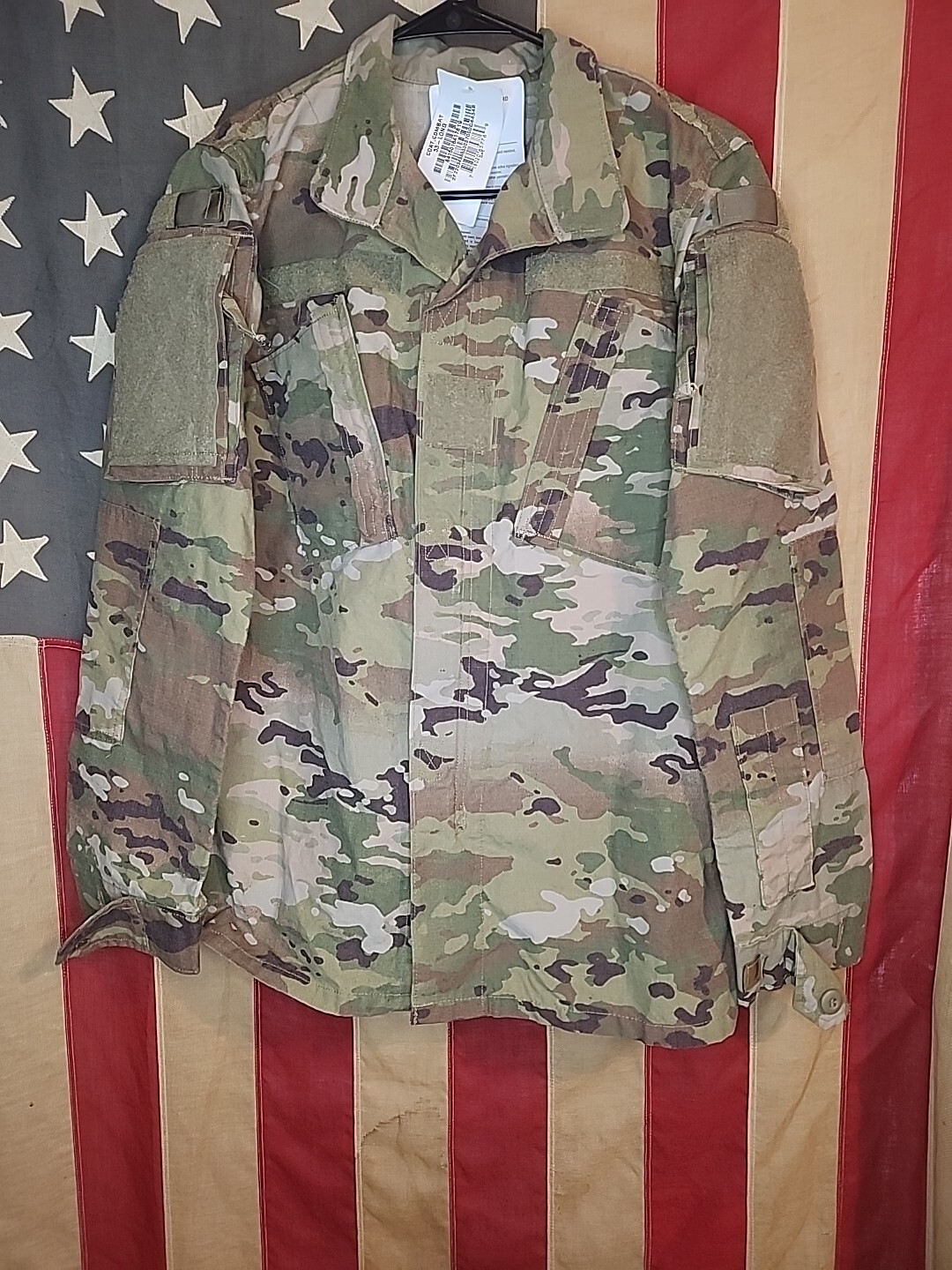 NWT Female 33 Long Army FR Combat Jacket Top Shirt OCP Multicam Scorpion 8193