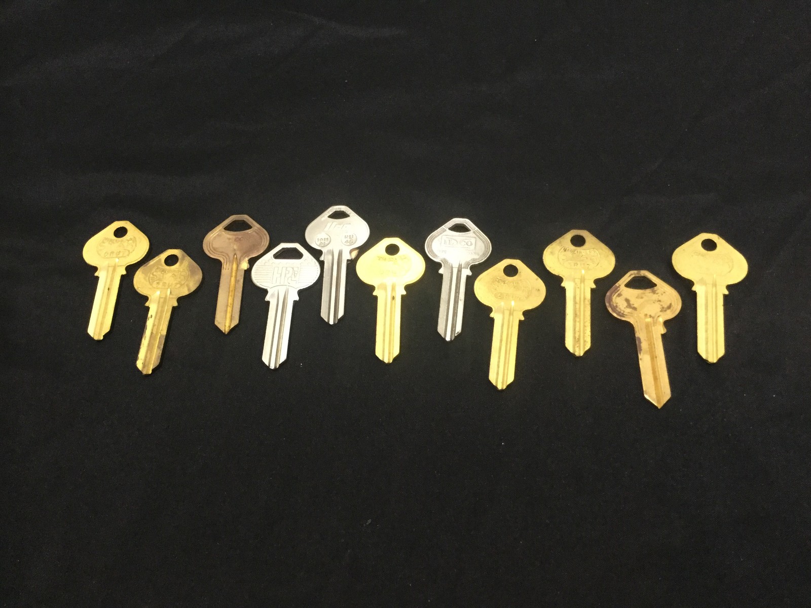 Corbin Russwin by Star 5RU7 Key Blanks, Set of 11 - Locksmith