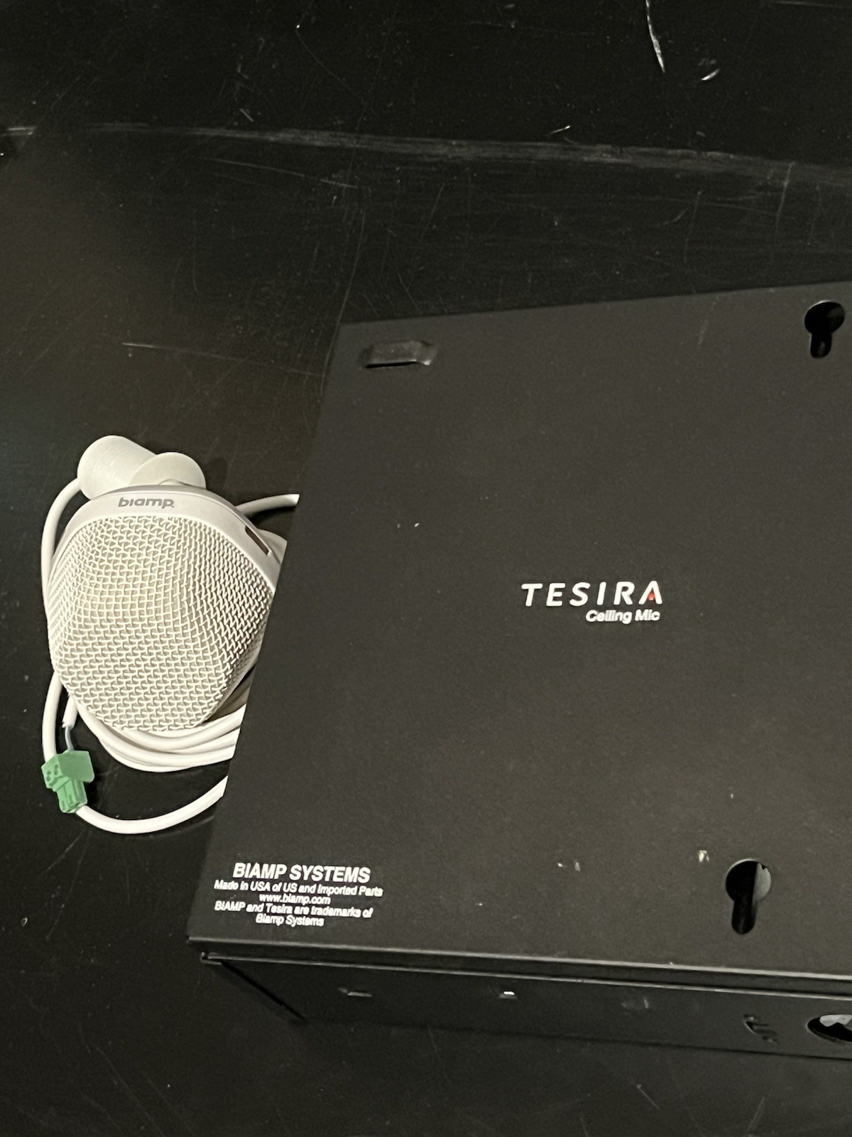 Biamp Tesira TCM-1EX Ceiling Mic Control and Microphone Kit - New