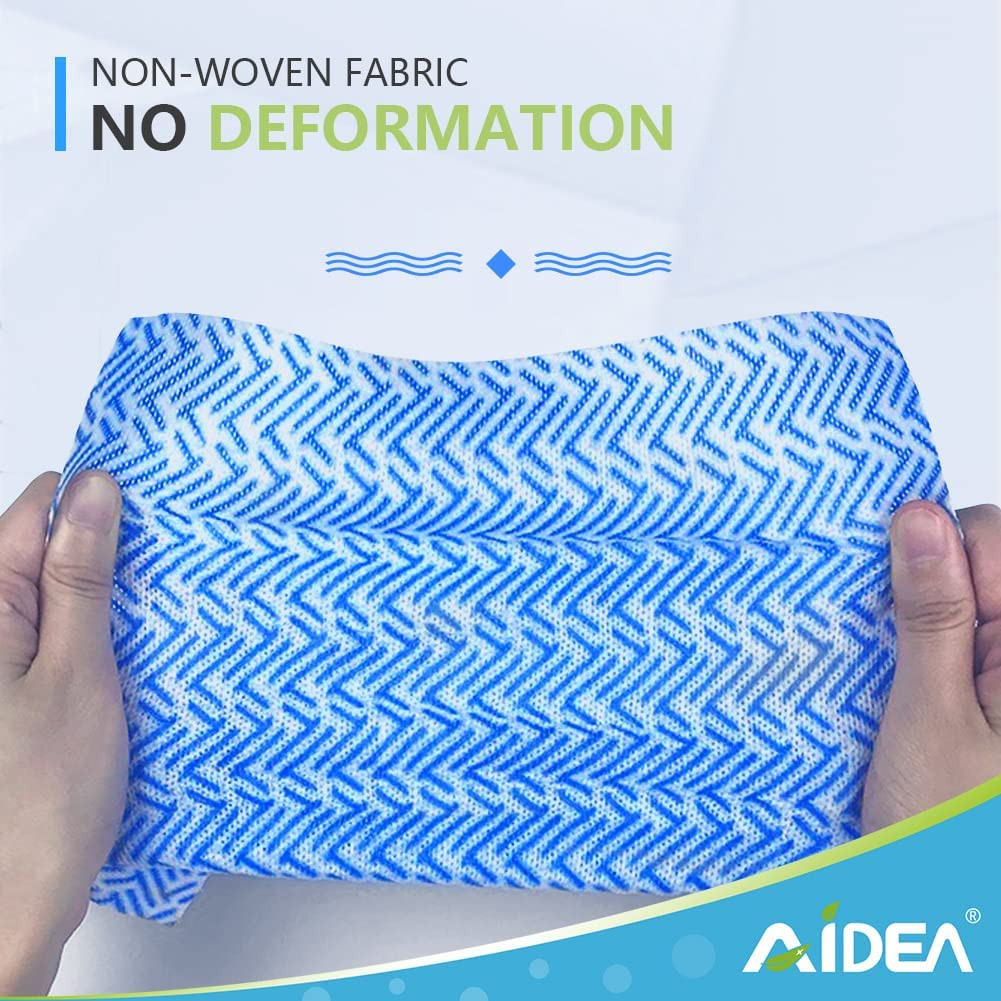 AIDEA Cleaning Wipes, Multi-Purpose Towel Reusable Cleaning Cloths 40Ct(1 Pack)