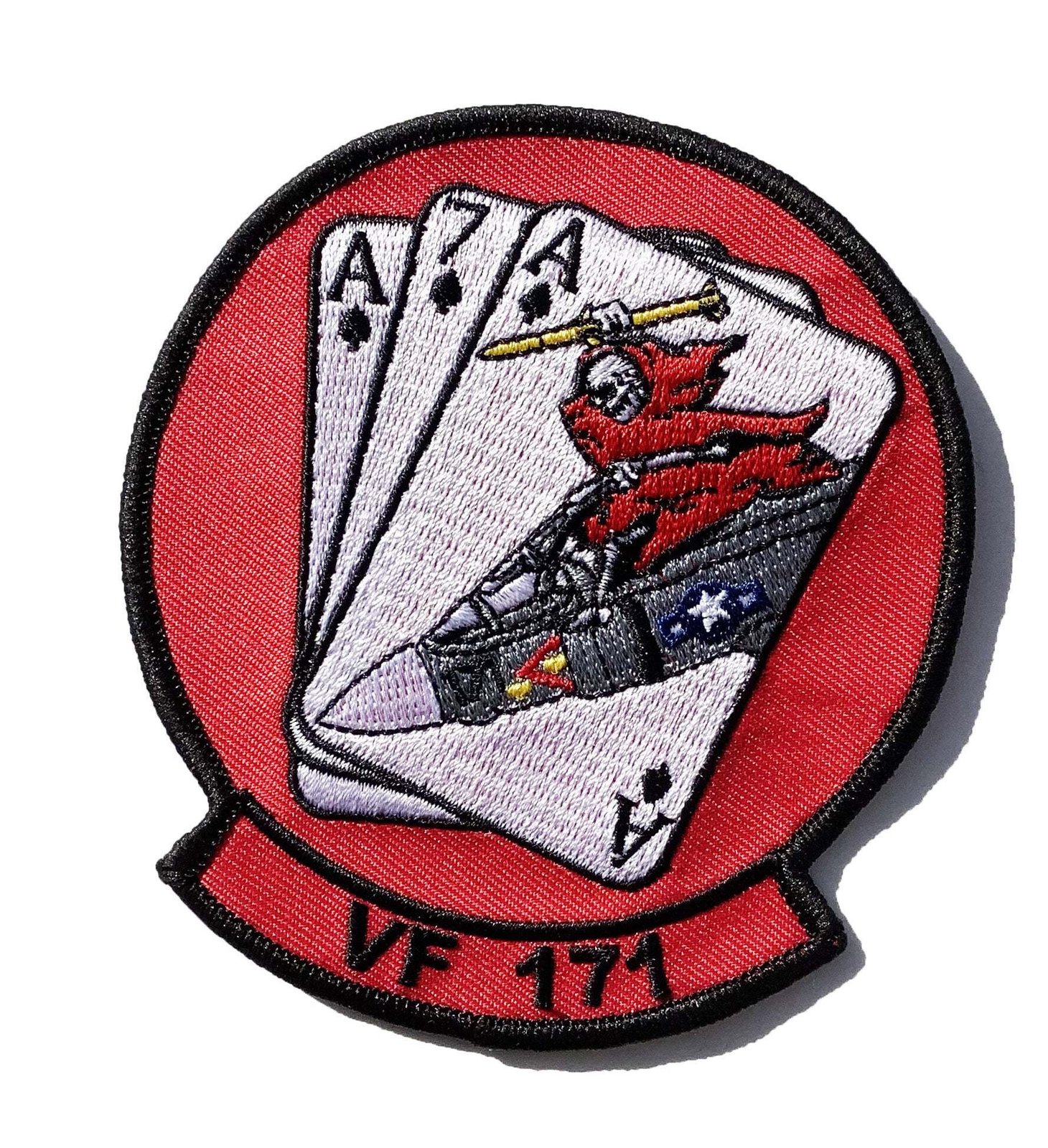 VF-171 Phantom Fighters Patch - Sew On, 4"