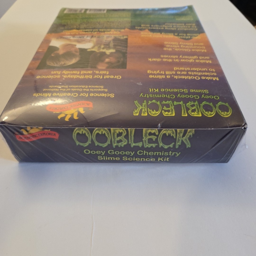 OOBLECK SCIENTIFIC EXPLORER Ooey Gooey Chemistry Slime Science Kit ~ New Sealed