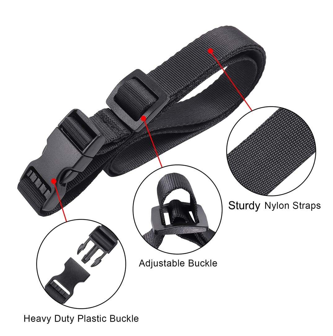 Vigorport Utility Straps Quick Release Nylon Backpack Accessory Bag Strap,Adj...