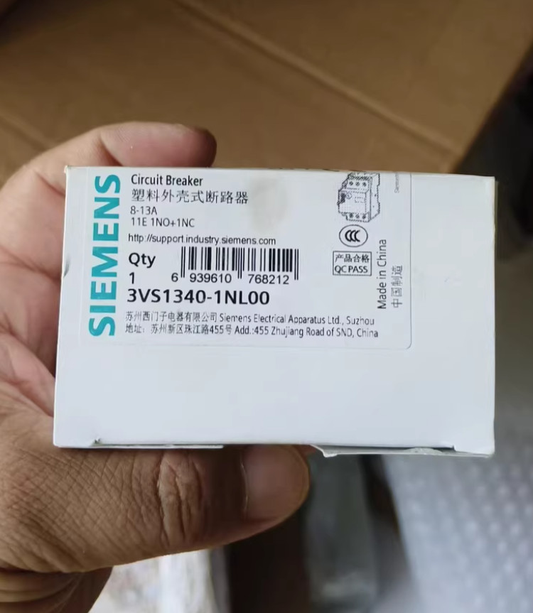 1PC NEW SIEMENS 3VS Motor protection circuit breaker 3VS1340-1NL00 8-13A #LL