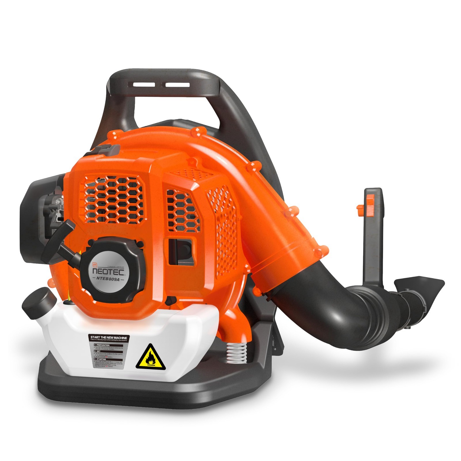 Backpack Leaf Blower Gas Powered Commercial Snow Petrol Blower Garden 2-Stroke