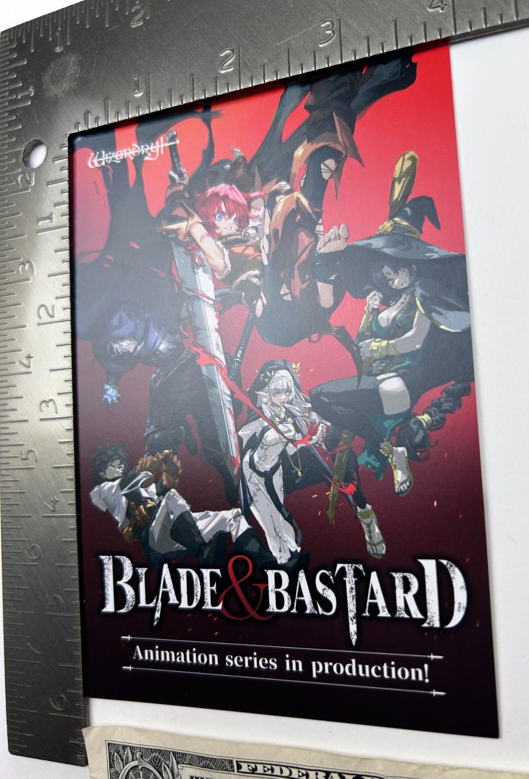 Blade & Bastard Postcard 2025 NYCC Yen Press