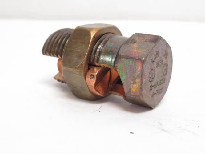 192419 New-No Box; MFG- 20H Split-Bolt Connector; 2 str To 2/0 str