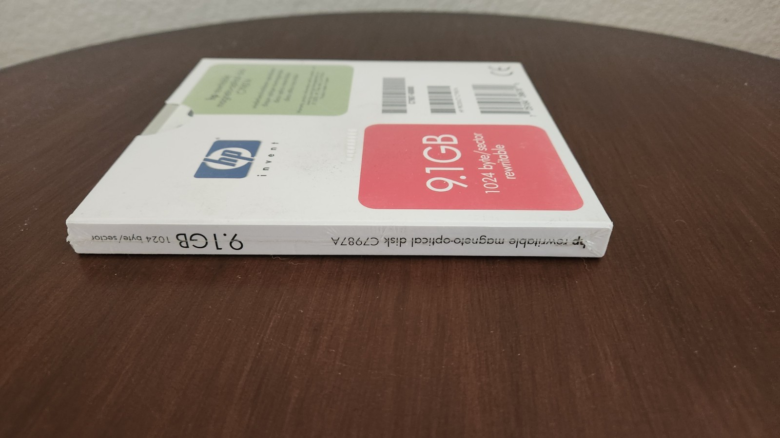 HP Rewritable Magneto Optical Disk 9.1GB C7987A 1024 byte/sector rewritable