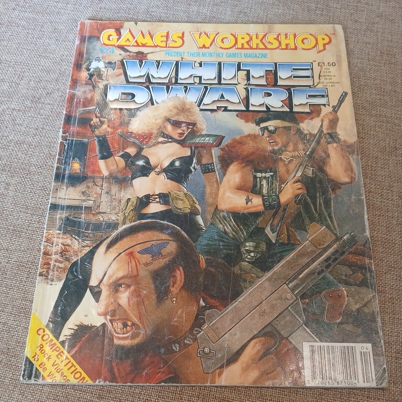 White Dwarf Magazine, Games Workshop - Issue 124