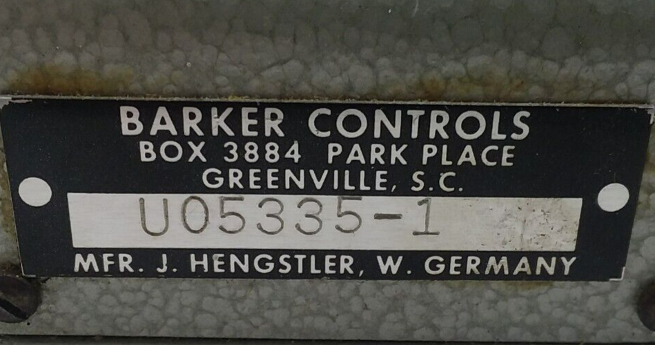 Hecon U05335-1 Counter