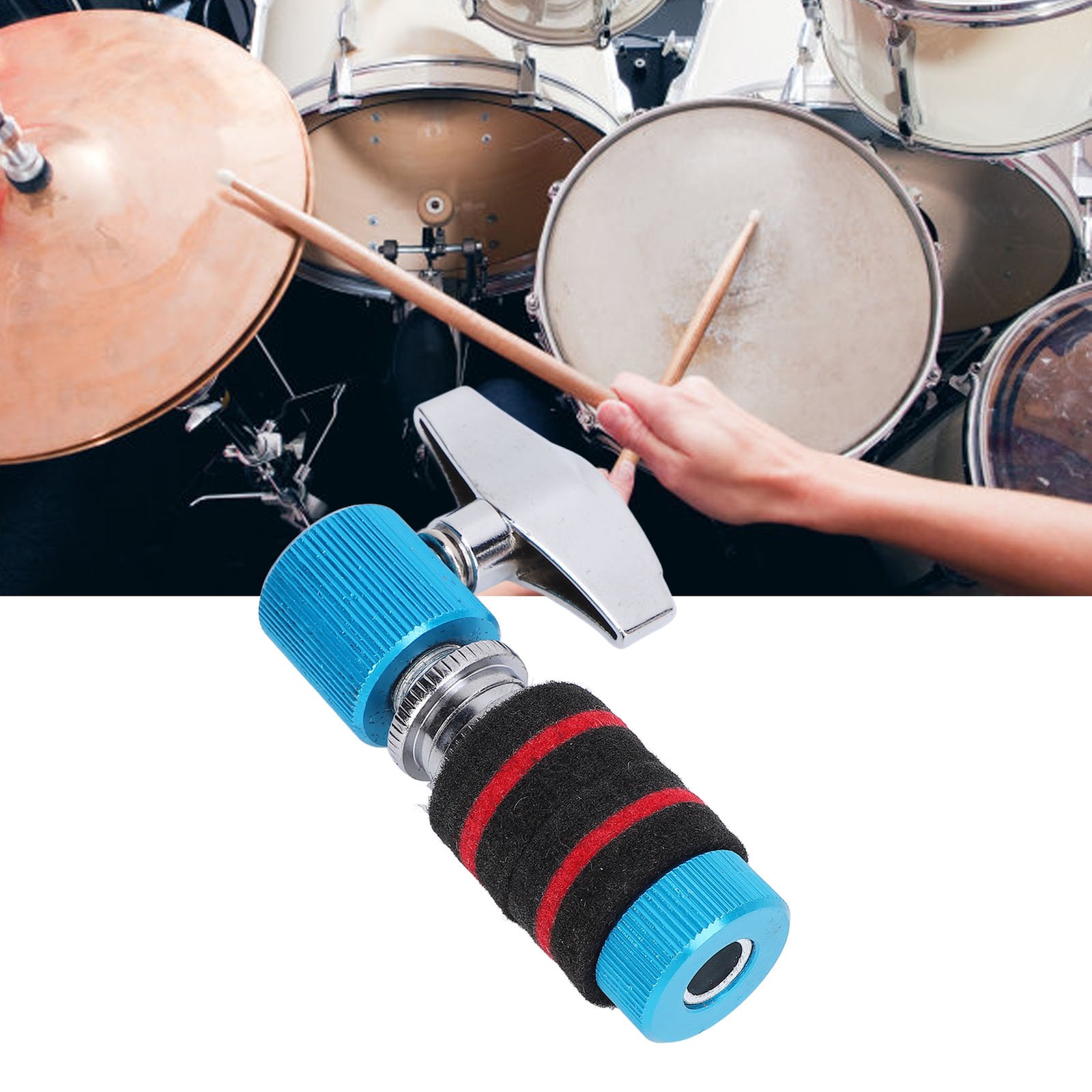 Adjustable Hi Hat Clutch For 7mm Pull Rod Secure Locking Jazz Drum Cymbal Stand
