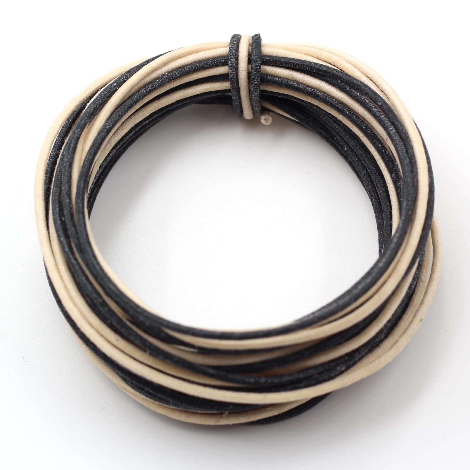 Gavitt Guitar Wire Cloth-covered Vintage-style Pushback - 22awg 7-strand Tinned