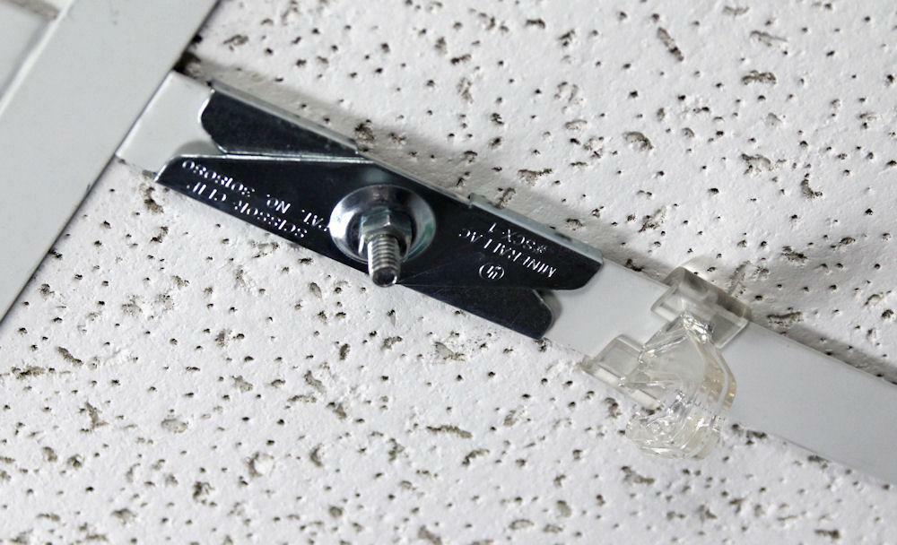 ALZO Telescoping Suspended Drop Ceiling Mount Kit
