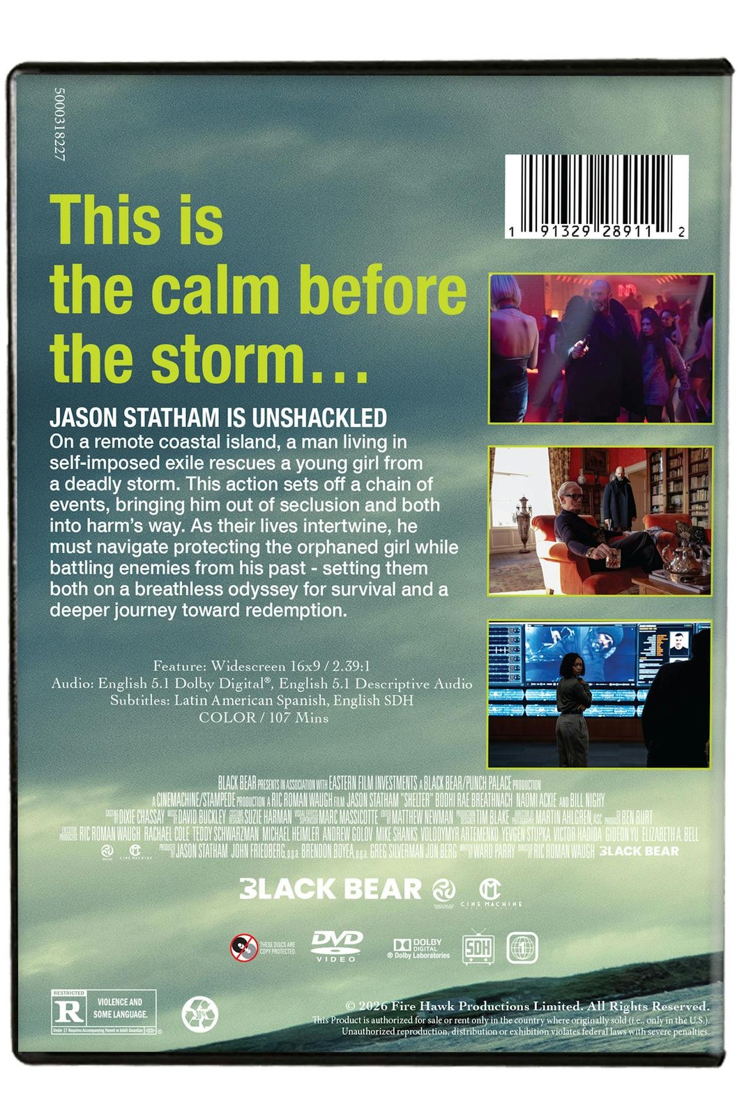 Shelter DVD NEW