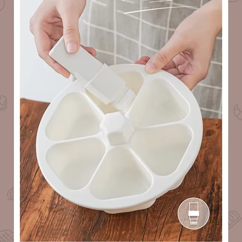 6 in 1 Onigiri Mold Multifunctional Triangle Sushi Rice Ball Maker Storage Set