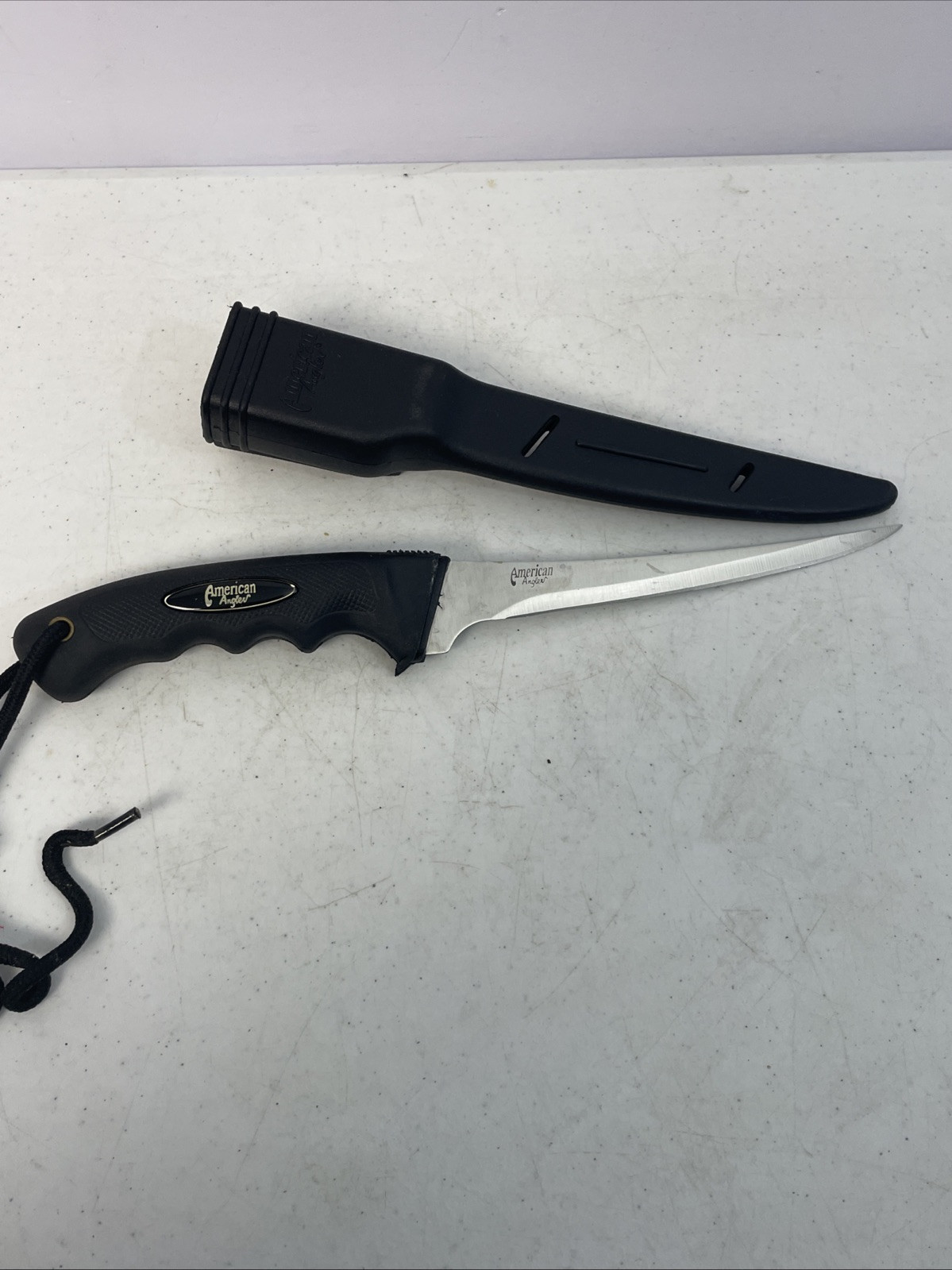 American Angler 12" Surgical Stainless Steel Fillet Knife; USA