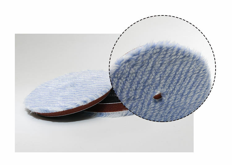 3"microfiber cutting buffing pads da rotary 2pc