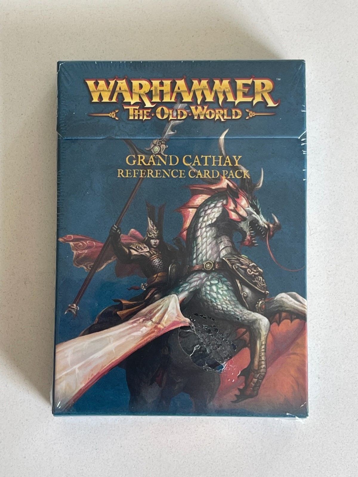 Grand Cathay Army Reference Card Pack - Sealed New | Warhammer The Old World