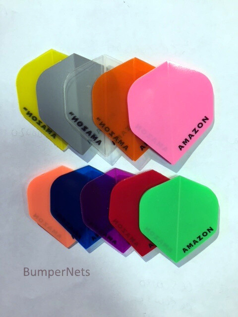 New Std Darts Flights 10 Set of 3 Assorted Amazon Flights For Steel or Soft Tip