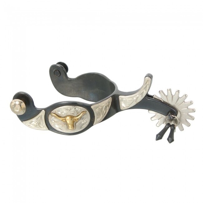 Silver Star Steerhead Jingle Bob Spurs