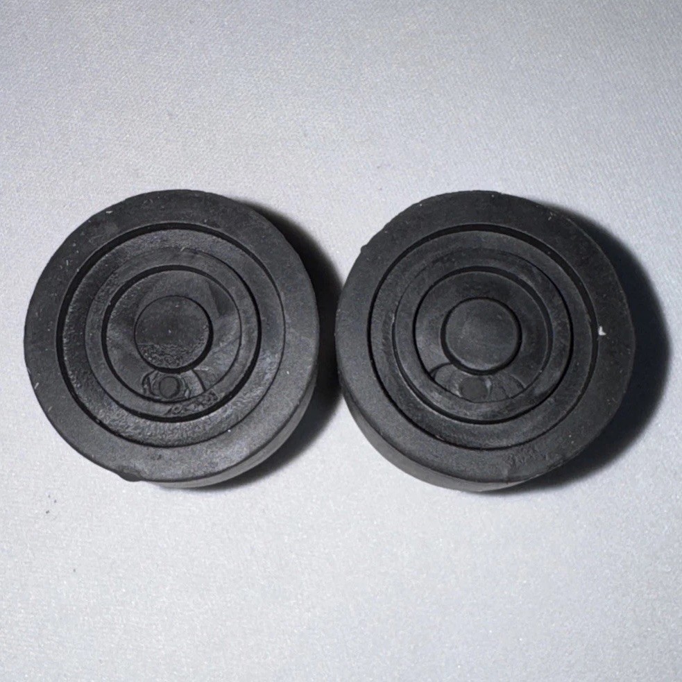 Medline Rubber Cane Tips 3/4" Replacement Tips 2 Pack Pair NEW