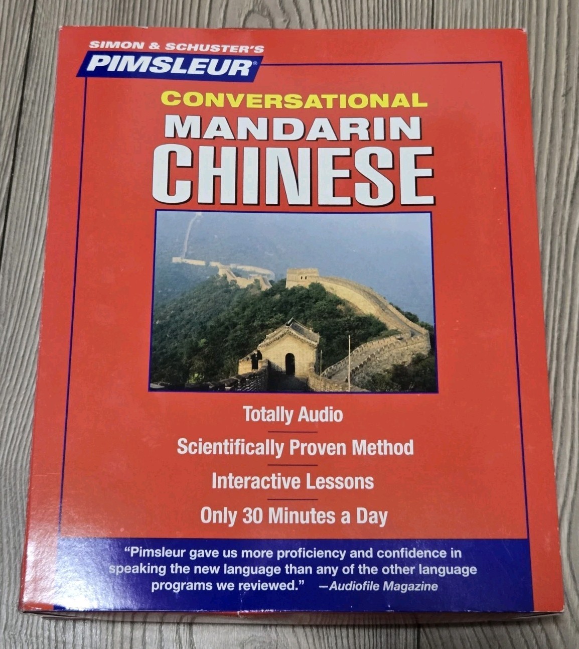 Pimsleur Conversational Mandarin Chinese Lessons 8 CDs NEW Language Audio Discs