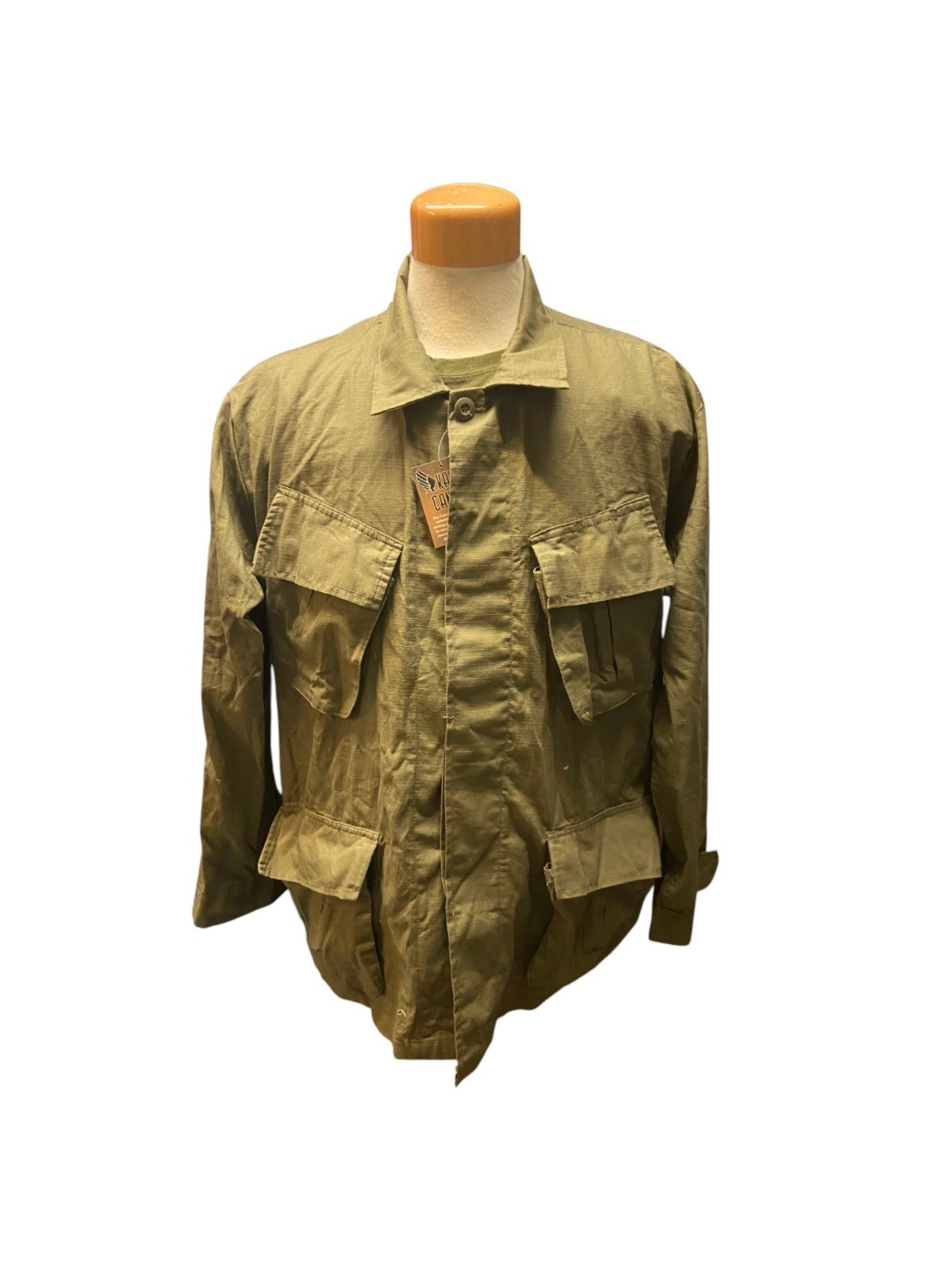 Kay Canvas Reproduction 3rd Pattern Jungle Shirt - Extra Large