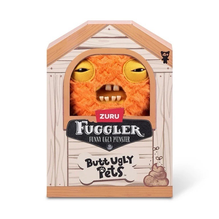 Fuggler Butt Ugly Pets Cod Father Gold Fish Soft Toy by ZURU