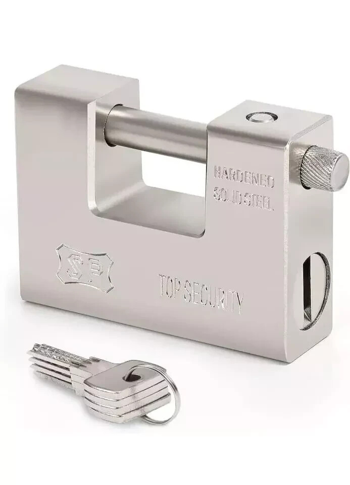 Security Padlock Hardened Steel Heavy Duty Top Security Padlock