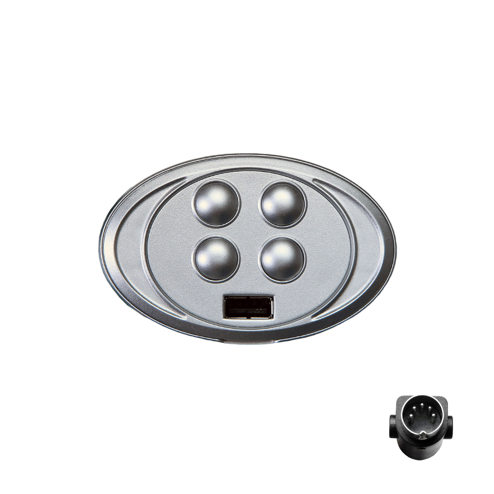 Power Recliner Lift Chair Switch 4 Button 5 Pin Hand Control with USB CTR UR2 25
